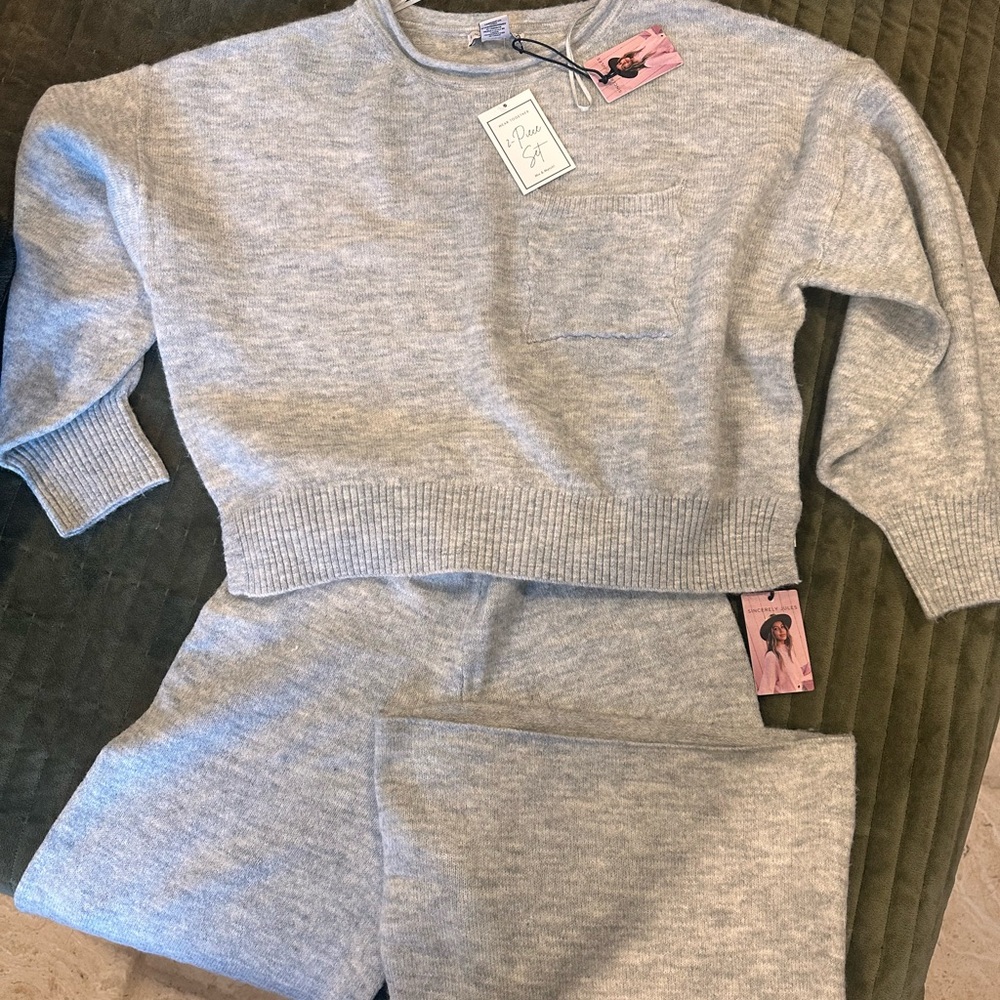 Cozy Gray Juniors lounge Set